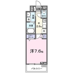 エスペランサ別府の物件間取画像